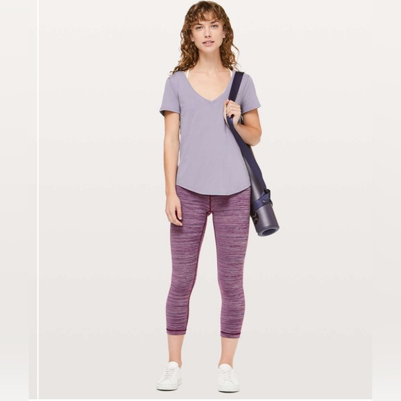 Lululemon Wunder Under Crop High-Rise
Edged Stripe Jacquard Blueprint - Picture 3 of 13